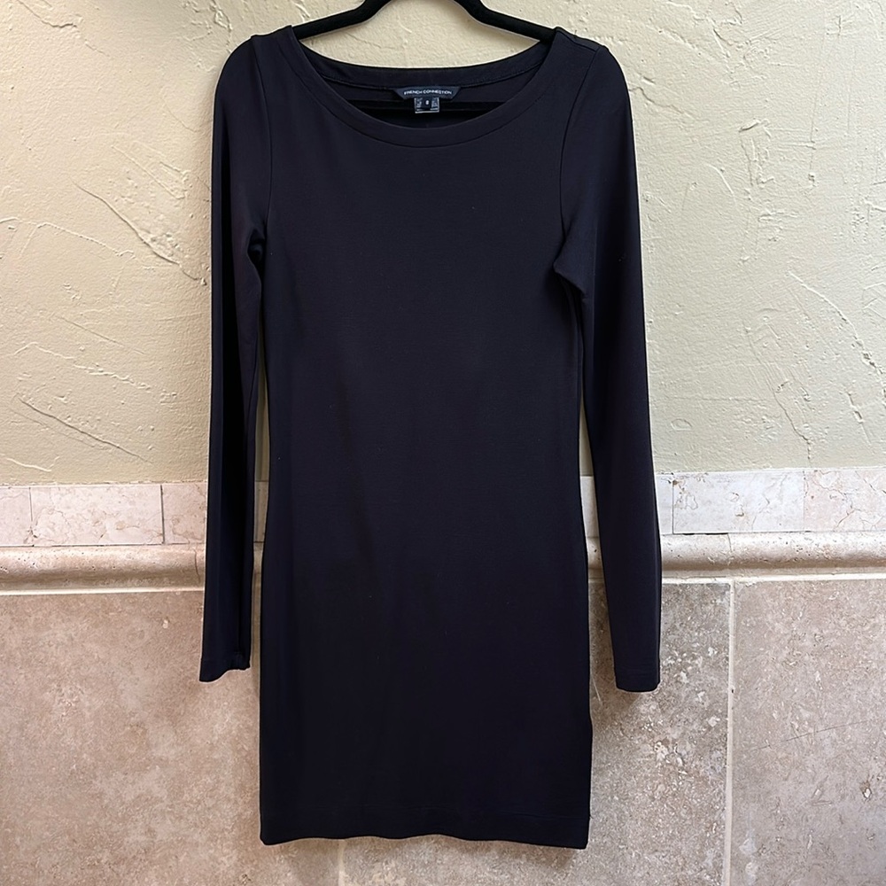 French Connection Stretch Sheath LBD Dress size 8